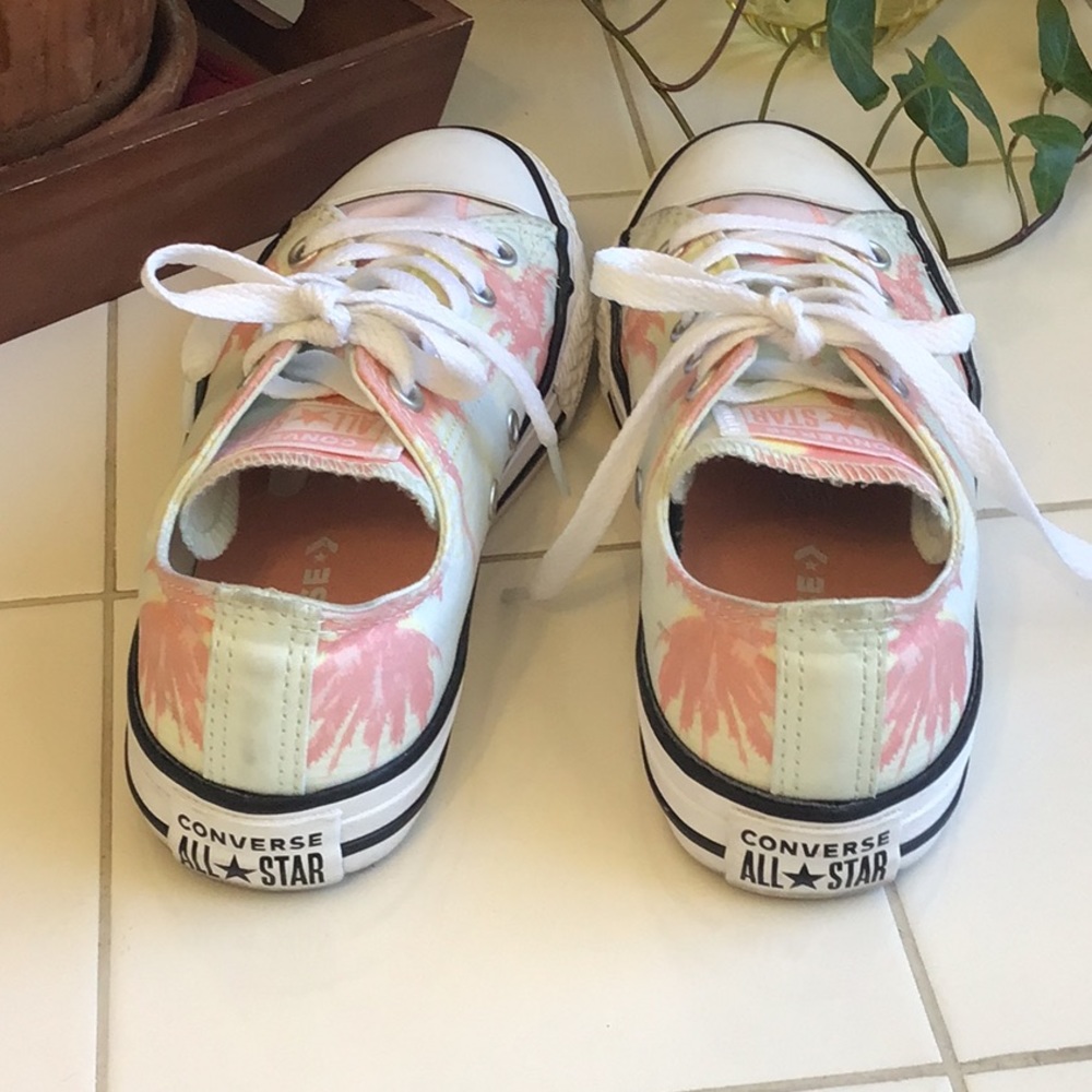 ‘Converse All Star’ Pretty Low-Top Sneakers - Picture 3 of 6